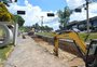 Demolição de rocha adia entrega de obra de macrodrenagem na Perimetral Sul, em Caxias do Sul