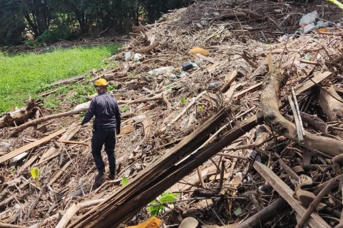 Divulgação / Corpo de Bombeiros/RS Divulgação / Corpo de Bombeiros/RS