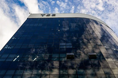 Fachada do Tribunal Superior Eleitoral (TSE), em Brasília<!-- NICAID(16380742) -->