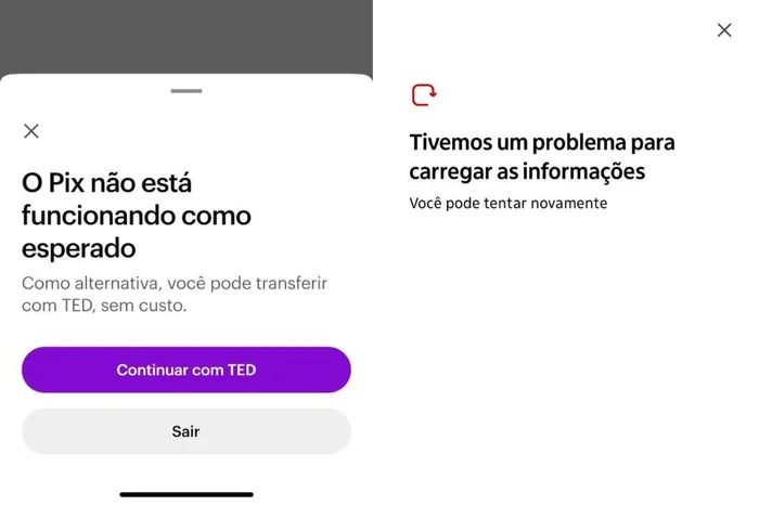 Nubank / Itaú / Reprodução
