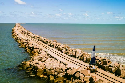 Praia do Cassino, Molhes da Barra<!-- NICAID(16167350) -->