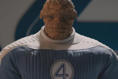 Ebon Moss-Bachrach as Ben Grimm/The Thing in 20th Century Studios/Marvel Studios' THE FANTASTIC FOUR: FIRST STEPS. Photo courtesy of Marvel Studios. Â© 2025 20th Century Studios / Â© and â¢ 2025 MARVEL<!-- NICAID(16087075) -->