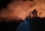 Incêndio de grandes proporções atinge área em Estrela, no Vale do Taquari
