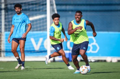 Treino GremioTreino do Grêmio. Na foto, Cuiabano. - Foto: Lucas Uebel/Grêmio FBPA/DivulgaçãoEditoria: SPOLocal: Porto AlegreIndexador: Lucas UebelSecao: futebolFonte: Gremio.netFotógrafo: Treino Gremio<!-- NICAID(15732388) -->