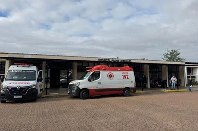 Hospital Padre Jeremias, em Cachoeirinha, tem longa fila de espera.<!-- NICAID(16042414) -->