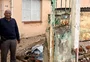 “A minha casa está destruída”: aos 77 anos, morador perde residência onde vive há seis décadas