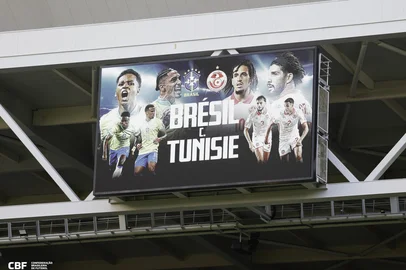 @rafaelribeirorio / CBF / Divulgação 17.11.2025 - Treino da Seleção Brasileira na Decathlon Arena, em Lille, na França<!-- NICAID(16169499) -->