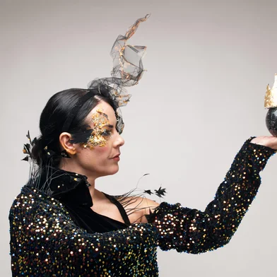 Artista gaúcha Nina Vogel em turnê na América do Norte.<!-- NICAID(16149335) -->