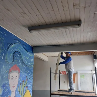 Em Cotiporã, a Escola Professor Jacintho Silva terá paredes recuperadas, telhado, instalações elétricas pisos, forros e pinturas<!-- NICAID(15949424) -->