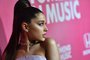 US singer Ariana Grande attends Billboard's 13th Annual Women In Music event at Pier 36 in New York City on December 6, 2018. (Photo by Angela Weiss / AFP)