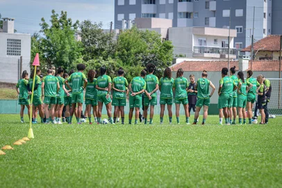Gurias Jaconeras, time feminino do Juventude.<!-- NICAID(15995814) -->