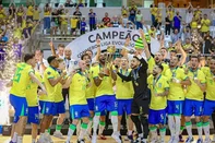 Brasil conquista Liga Evolução 2026 de futsal masculino.