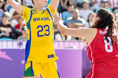 Brasil x Chile, basquete 3x3, Pan Jr