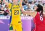 Na prorrogação, Brasil vence o Chile e vai às semifinais do basquete 3x3 feminino do Pan Júnior