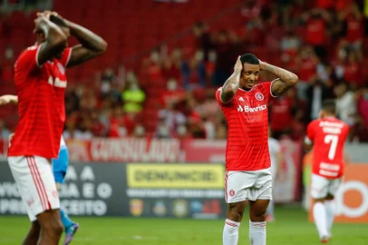 PORTO ALEGRE, RS, BRASIL - 09.02.2022 - O Inter recebe o Novo Hamburgo no Beira-Rio, em jogo válido pela quinta rodada do Gauchão. (Foto: Marco Favero/Agencia RBS)<!-- NICAID(15011762) -->