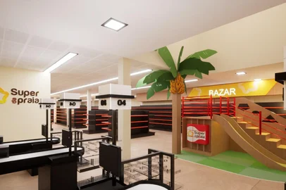 Supermercado do Litoral será ampliado e terá pracinha infantil dentro da loja<!-- NICAID(15702902) -->