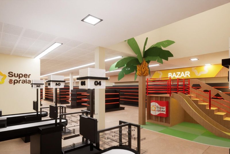 Supermercado do Litoral será ampliado e terá pracinha infantil dentro da loja<!-- NICAID(15702902) -->