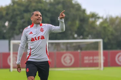 Gabriel Mercado em treino do Inter<!-- NICAID(16088301) -->