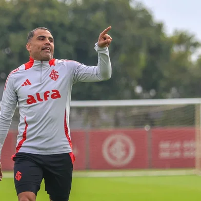 Gabriel Mercado em treino do Inter<!-- NICAID(16088301) -->