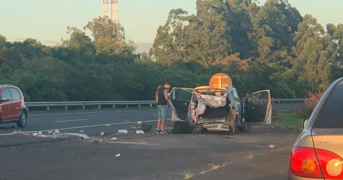 Acidente causa congestionamento de seis quilômetros na freeway | GZH