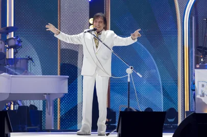 Roberto Carlos faz o seu especial de final de ano na Globo<!-- NICAID(15630444) -->