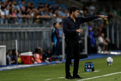 11.04.25, Porto Alegre, RS, Brasil: Terceira rodada do Brasileirão 2025. Grêmio x Flamengo, na Arena. Fotos: Duda Fortes/Agencia RBSIndexador: Andre Avila<!-- NICAID(16016260) -->