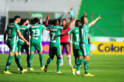 CAXIAS DO SUL, RS, BRASIL, 11/03/2023. Juventude x Brasil de Pelotas, jogo válido pekla 11ª rodada da primeira fase do Campeonato Gaúcho (Gauchão 2023) e realizado no estádio Alfredo Jaconi. (Porthus Junior/Agência RBS)<!-- NICAID(15372792) -->