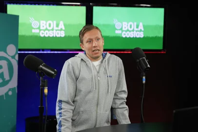 Porto Alegre, RS, Brasil - 15/08/2023 - Lucas Leiva no Bola nas Costas. (Foto: Anselmo Cunha/Agência RBS)<!-- NICAID(15510524) -->