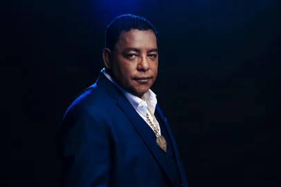 Luiz Carlos, vocalista da banda Raça Negra.<!-- NICAID(15187715) -->