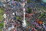 Principal central sindical argentina e organizações sociais protestam contra decreto de Milei