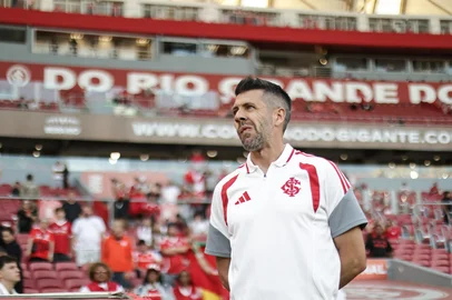 Renan Mattos / Agencia RBS PORTO ALEGRE, RS, BRASIL, 21-01-2026: Internacional X Internacional de Santa Maria válido pelo Campeonato Gaúcho. Foto: Renan Mattos / Agência RBS<!-- NICAID(16208799) -->