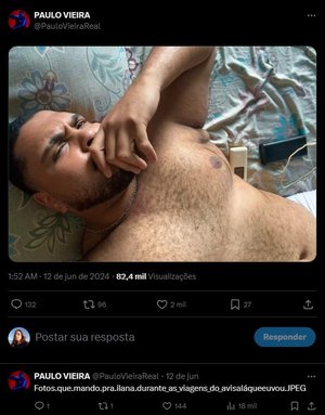 Reprodução / @PauloVieiraReal - Twitter