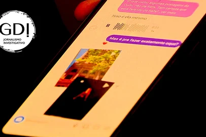 RBSTV / Reprodução A Elite Acting fazia contato com supostas vítimas por meio das redes sociais.