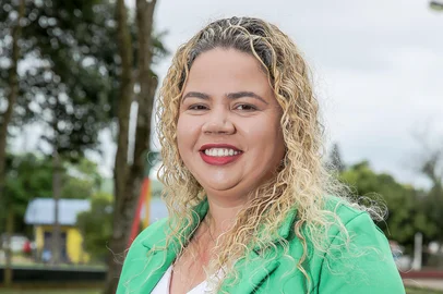 CAXIAS DO SUL, RS, BRASIL, 10/10/2024. Eleições 2024 - Perfil Daiane Mello. (Neimar De Cesero/Agência RBS)Indexador: Neimar De Cesero<!-- NICAID(15888310) -->
