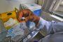 PORTO ALEGRE, RS, BRASIL, 21/07/2022- Baixa procura de vacinação infantil contra o Covid-19. Fotos no posto IAPI. Foto: Lauro Alves  / Agencia RBS<!-- NICAID(15154772) -->