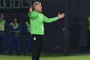 Atletico Nacional's Brazilian head coach Paulo Autuori gestures during the Copa Libertadores group stage second leg football match between Paraguay's Olimpia and Colombia's Atletico Nacional at the Defensores del Chaco stadium in Asuncion on June 8, 2023. (Photo by NORBERTO DUARTE / AFP)<!-- NICAID(15457038) -->