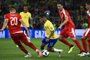 MOSCOU, RÚSSIA - 27/06/2018 - Brasil enfrenta a Sérvia pela terceira rodada do Grupo E da Copa do Mundo de 2018.(Anderson Fetter/Agência RBS)Indexador: Anderson Fetter<!-- NICAID(13621815) -->