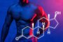 Muscular male torso and testosterone formula. Concept of hormone increasing methods.Indexador: blackdayFonte: 398010125<!-- NICAID(15428417) -->