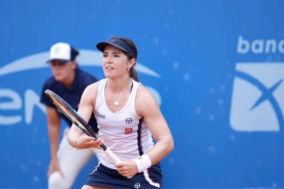 Gabriel Cé disputa o ITF W 75 em Vacaria.<!-- NICAID(16002243) -->