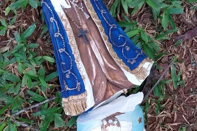 Santa do CTG Felipe Portinho, em Marau, foi alvo de vandalismo<!-- NICAID(15724053) -->