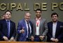 Tom de despedida marca discursos de Luis Suárez em homenagens na Assembleia e na Câmara
