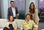 Em edição especial, mães de Marco Matos e Cristina Ranzolin substituem os filhos na abertura do "Jornal do Almoço"
