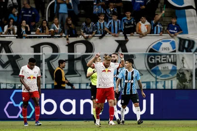 PORTO ALEGRE, RS, BRASIL, 10.05.2025: Grêmio e Bragantino. Brasileirão 2025. Fotos: Duda Fortes/Agencia RBSIndexador: Andre Avila<!-- NICAID(16034672) -->