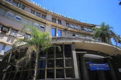 PORTO ALEGRE, RS, BRASIL, 10-11-2025: Polícia investiga suposto caso de importunação sexual dentro do HPS. Foto: Ronaldo Bernardi/Agência RBS<!-- NICAID(16164172) -->