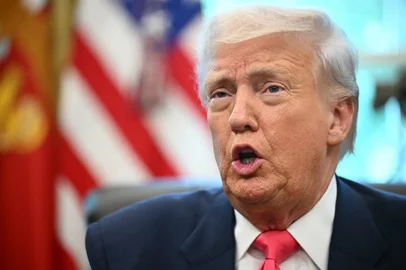 US President Donald Trump speaks after signing a presidential proclamation honoring the 90th anniversary of the Social Security Act in the Oval Office of the White House in Washington, DC on August 14, 2025. (Photo by Mandel NGAN / AFP)<!-- NICAID(16101728) -->