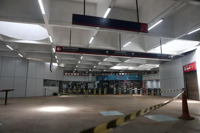 Estações da Trensurb passam por reforma e devem ser reabertas em 24 de dezembro de 2024.na foto: Mercado Público<!-- NICAID(15934638) -->