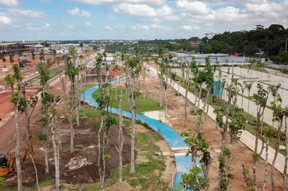 22.01.2025 - UN tour of Cop30 City ParkVisita da ONU ao Parque da Cidade Cop30. Foto: Rafa Neddermeyer/COP30 Amazônia/PR<!-- NICAID(15975996) -->