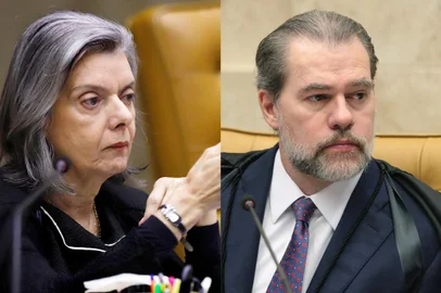 Ministra Cármen Lúcia e ministro Dias Toffoli<!-- NICAID(15125625) -->