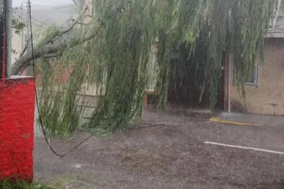 Alagamentos e granizo são registrados em Caxias do Sul<!-- NICAID(15363422) -->