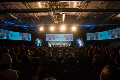 Liderança feminina, formato híbrido e diverso: como será o Festival Mundial de Publicidade de Gramado, que começa quarta. Na foto, última edição do evento, em 2019<!-- NICAID(15184514) -->